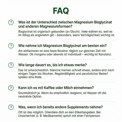 Magnesium Bisglycinat